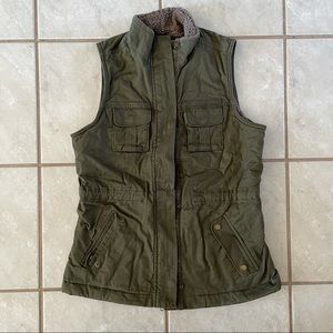 Sonoma Olive Green Utility Vest